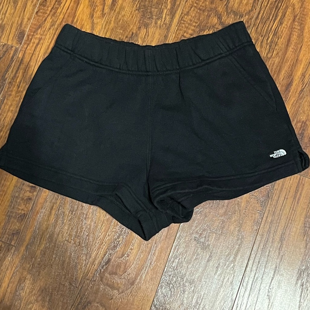 The North Face Black Cotton Shorts- Medium